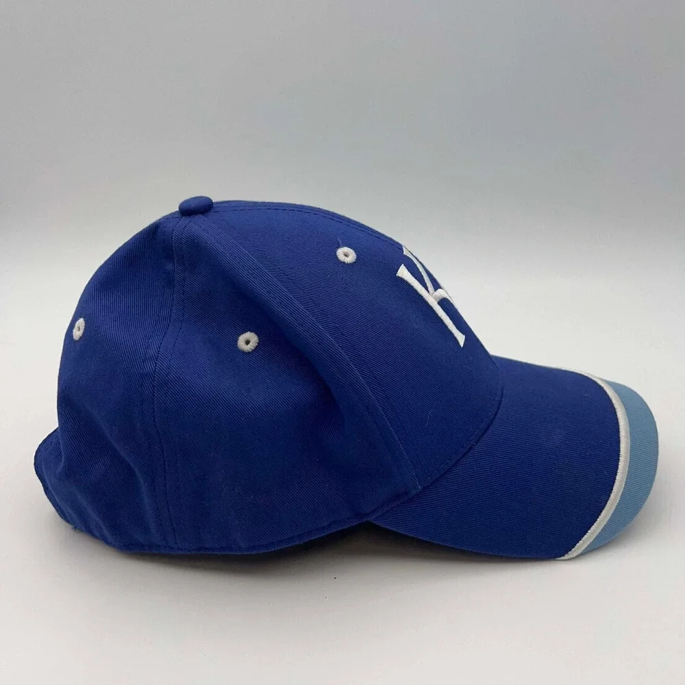 Kansas City Royals KC Baseball Cap Youth Blue‎ Embroidered Fan Favorite EUC